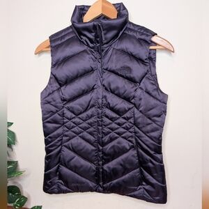 The North Face Women’s 550 Down Puffer Vest Purple XS